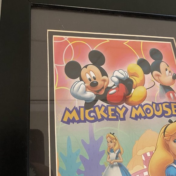 Disney Framed Art Limited Edition Mickey Mouse Alice Snow White Little Mermaid - Picture 5 of 7